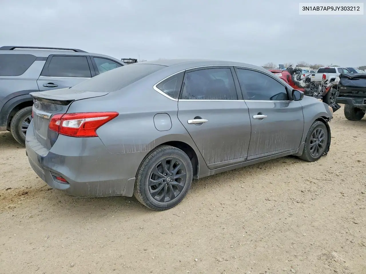3N1AB7AP9JY303212 2018 Nissan Sentra S