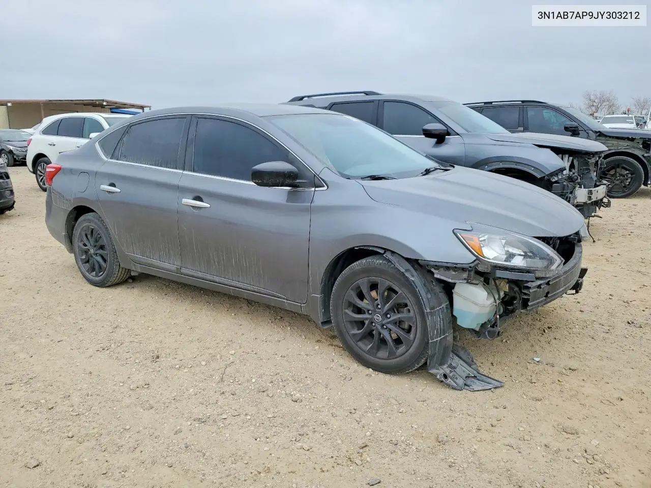 3N1AB7AP9JY303212 2018 Nissan Sentra S