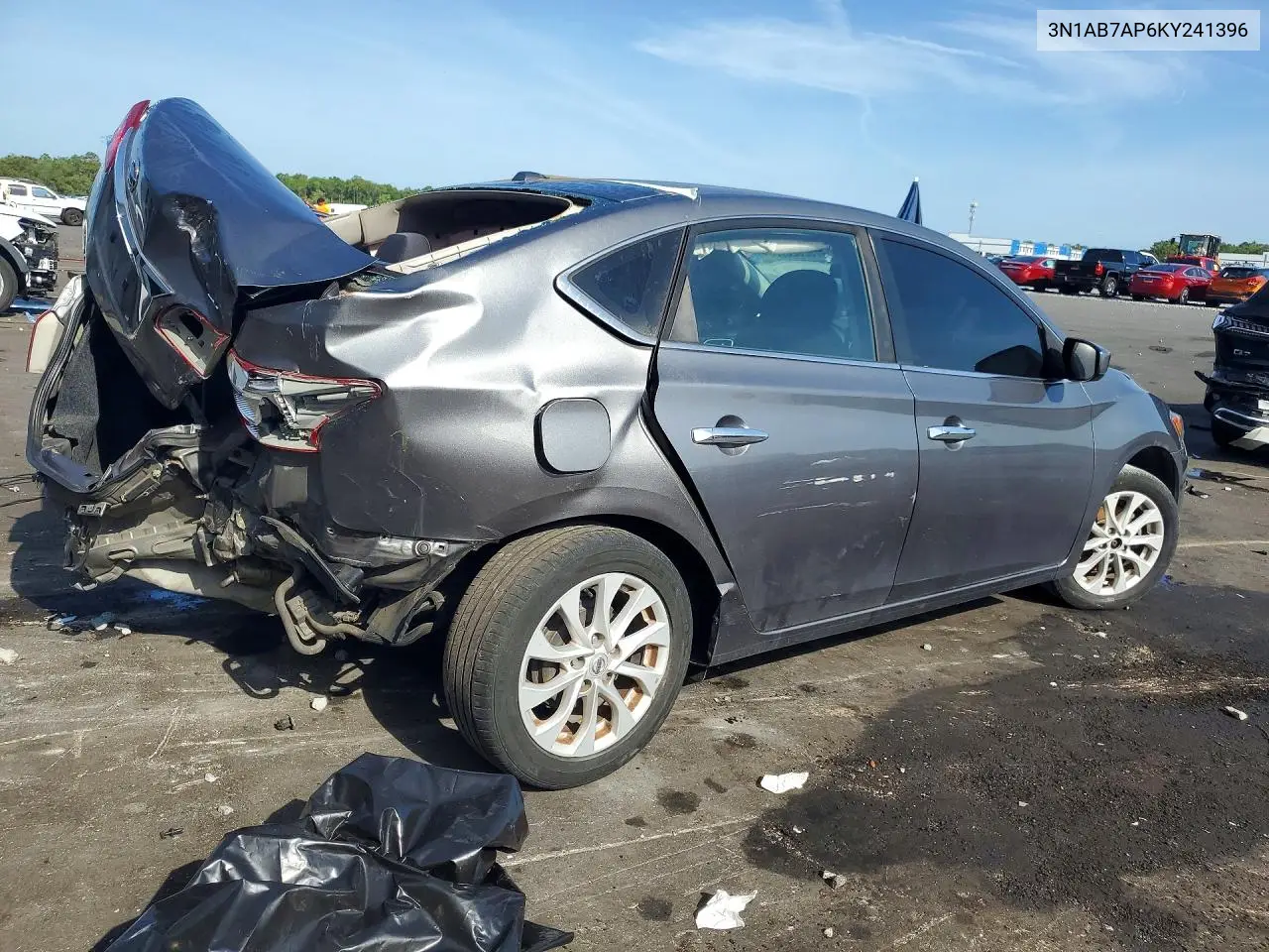 3N1AB7AP6KY241396 2019 Nissan Sentra Sv