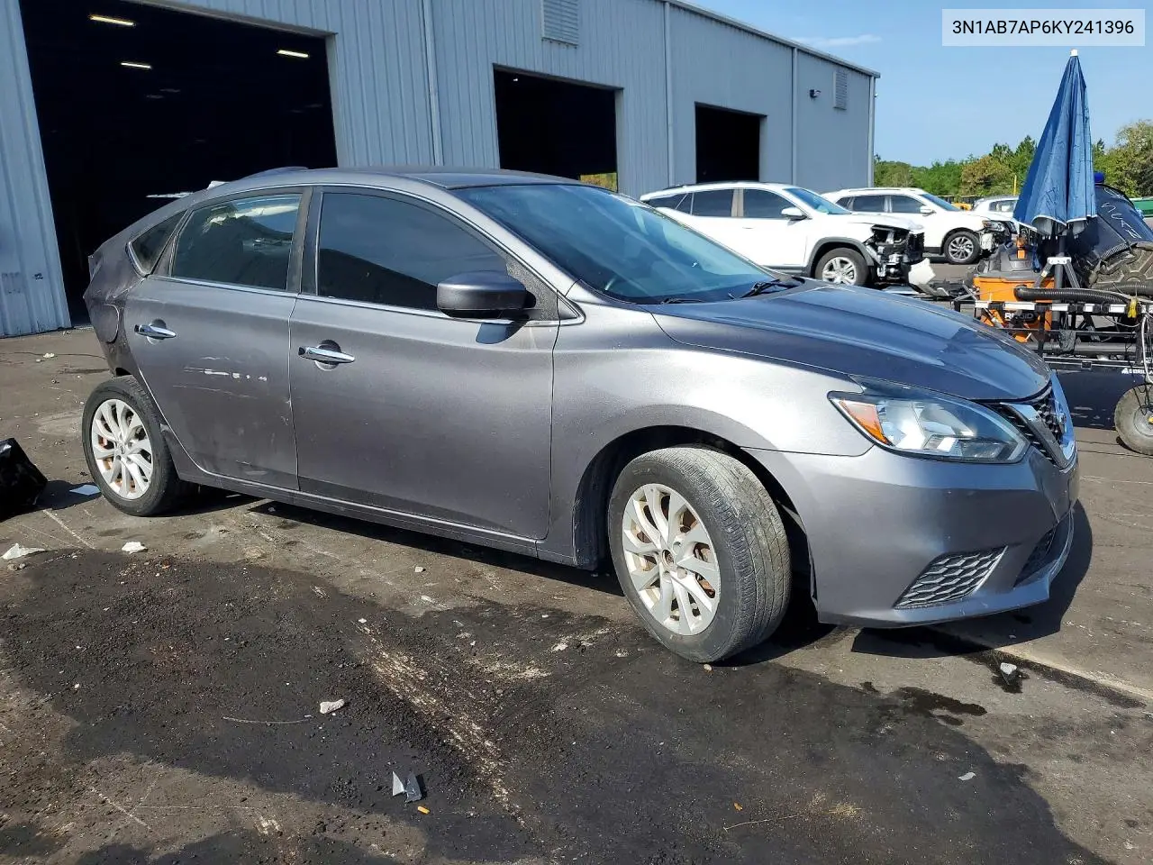 3N1AB7AP6KY241396 2019 Nissan Sentra Sv