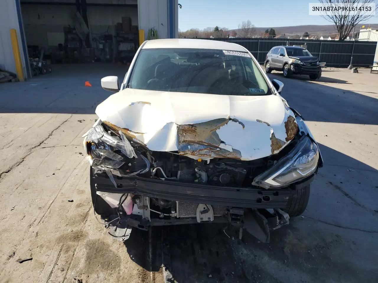 2019 Nissan Sentra S VIN: 3N1AB7AP9KL614153 Lot: 53688885