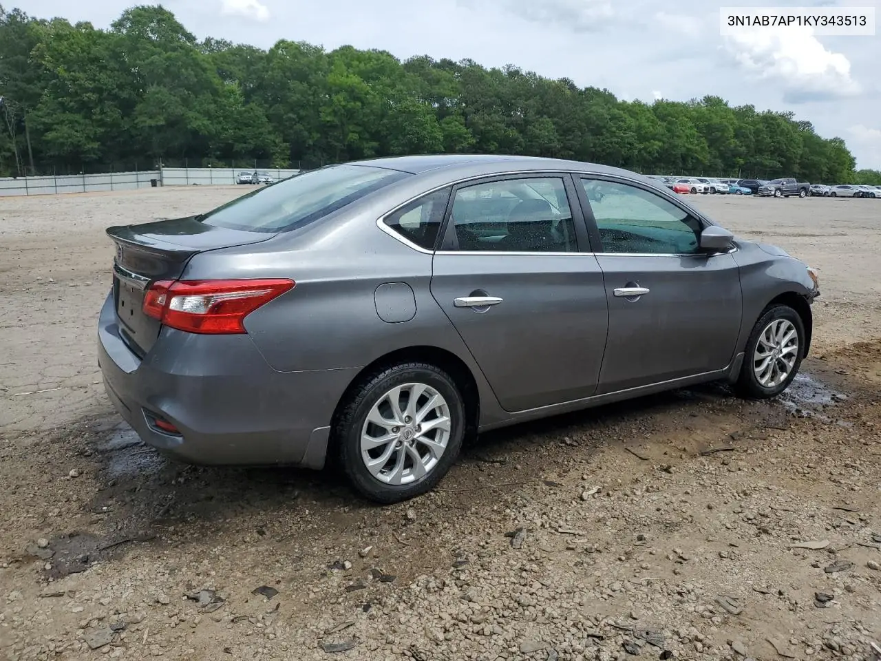 3N1AB7AP1KY343513 2019 Nissan Sentra S