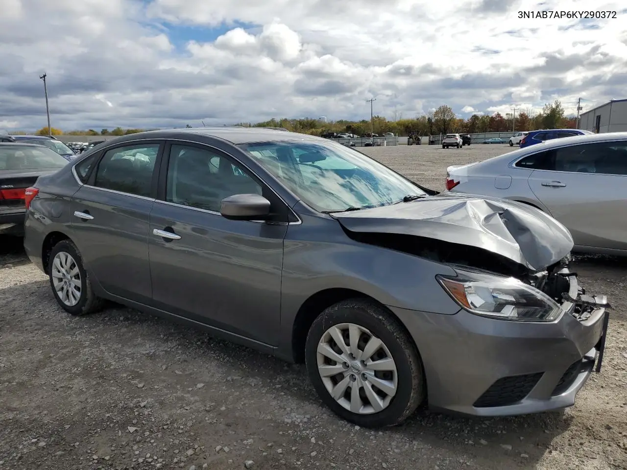 3N1AB7AP6KY290372 2019 Nissan Sentra S