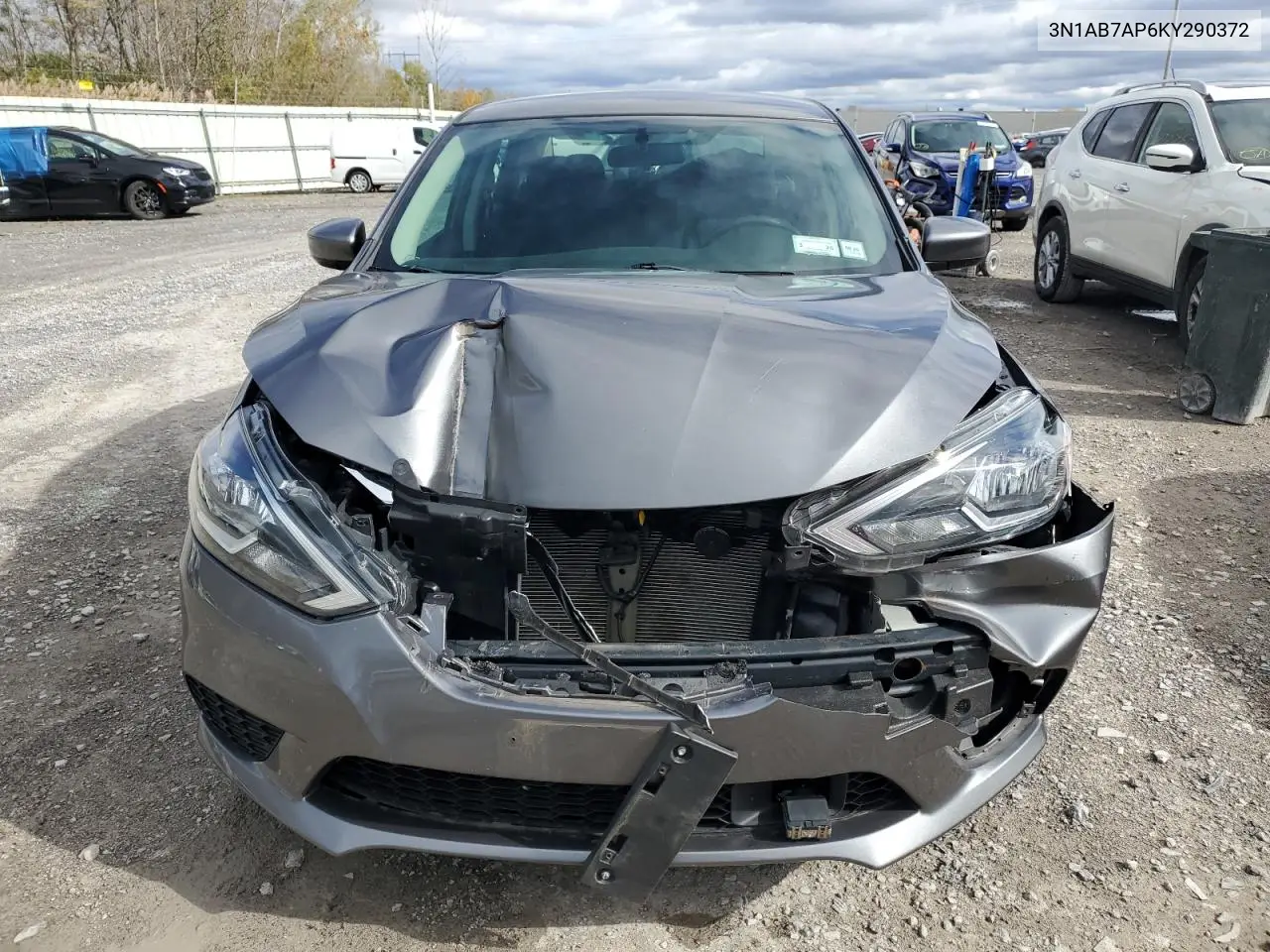3N1AB7AP6KY290372 2019 Nissan Sentra S