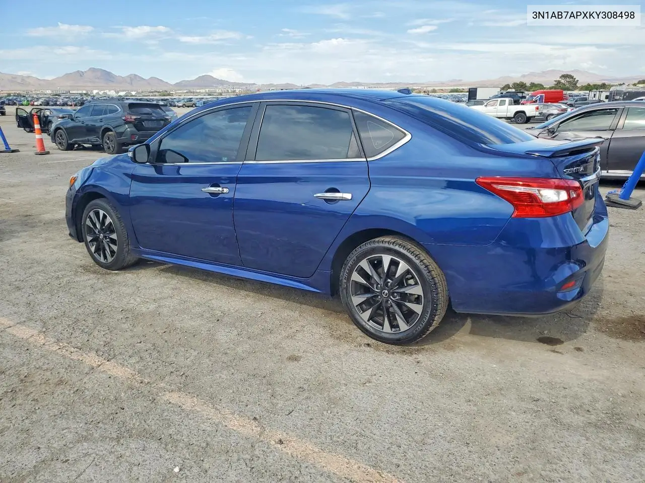 2019 Nissan Sentra Sr VIN: 3N1AB7APXKY308498 Lot: 61226616