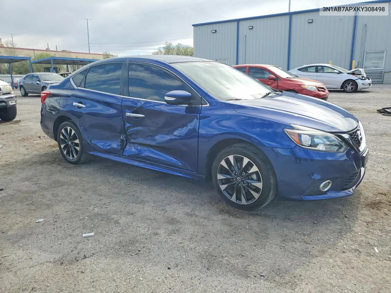 2019 Nissan Sentra Sr VIN: 3N1AB7APXKY308498 Lot: 61226616