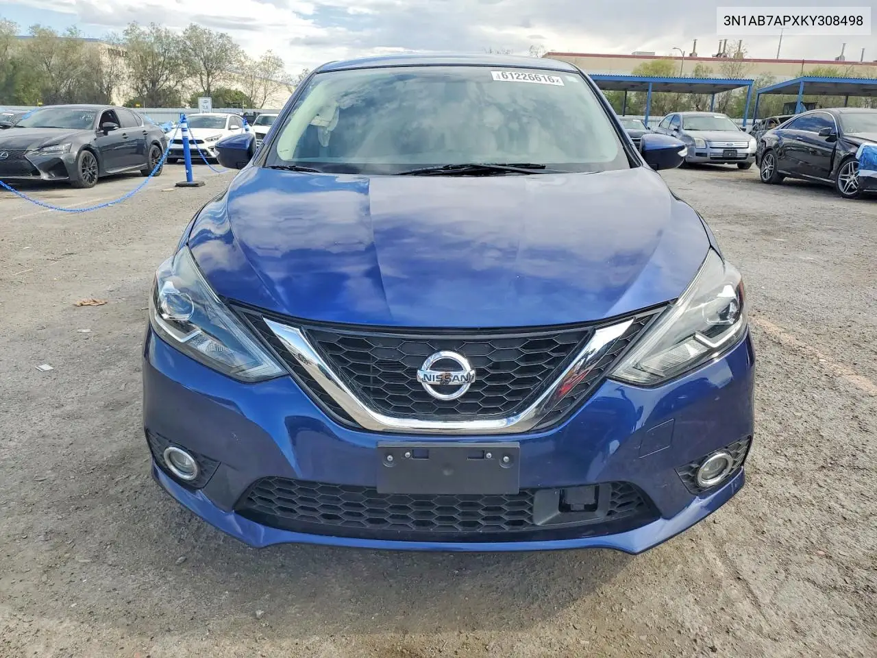 2019 Nissan Sentra Sr VIN: 3N1AB7APXKY308498 Lot: 61226616