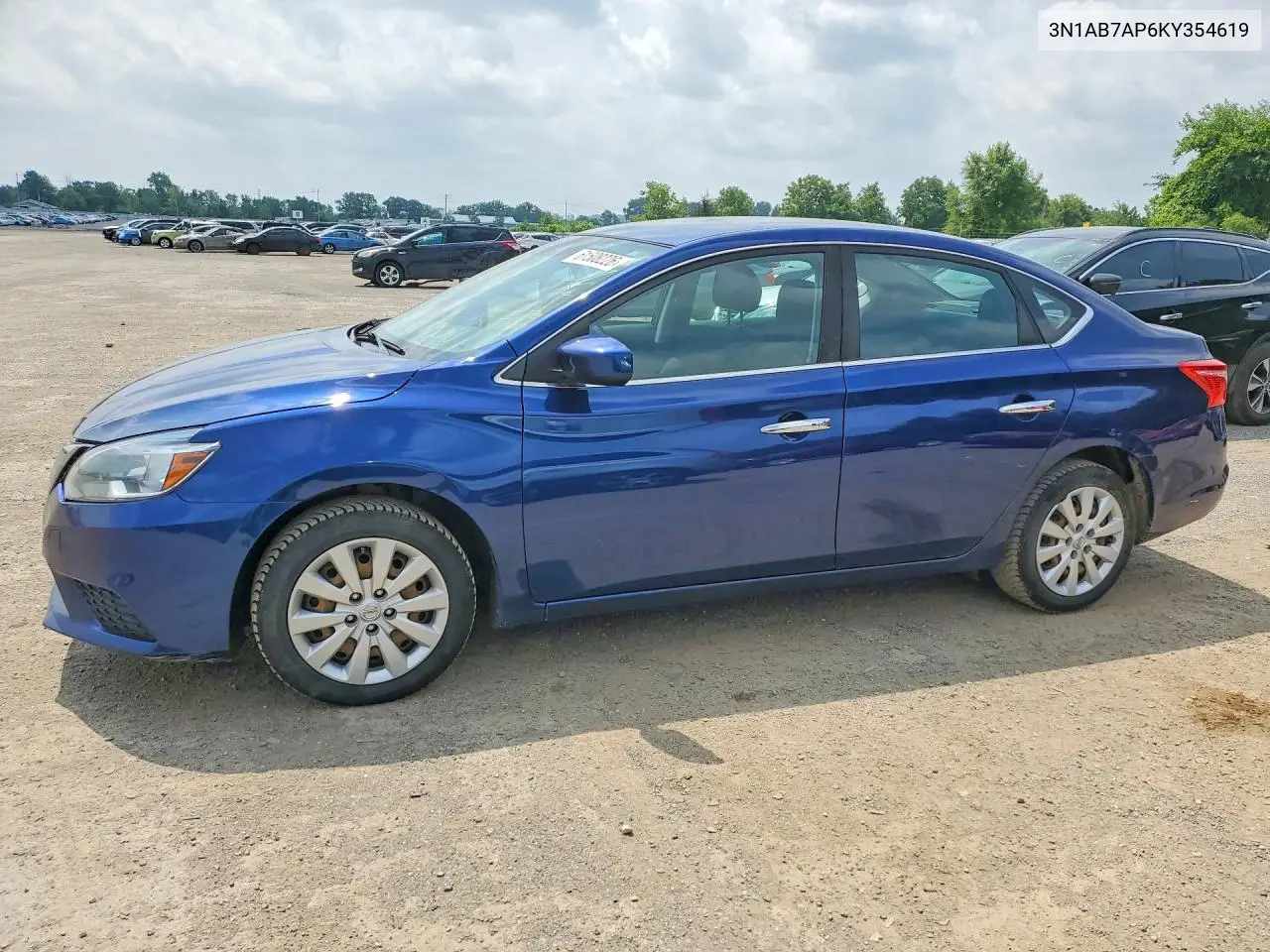 2019 Nissan Sentra S VIN: 3N1AB7AP6KY354619 Lot: 61508226