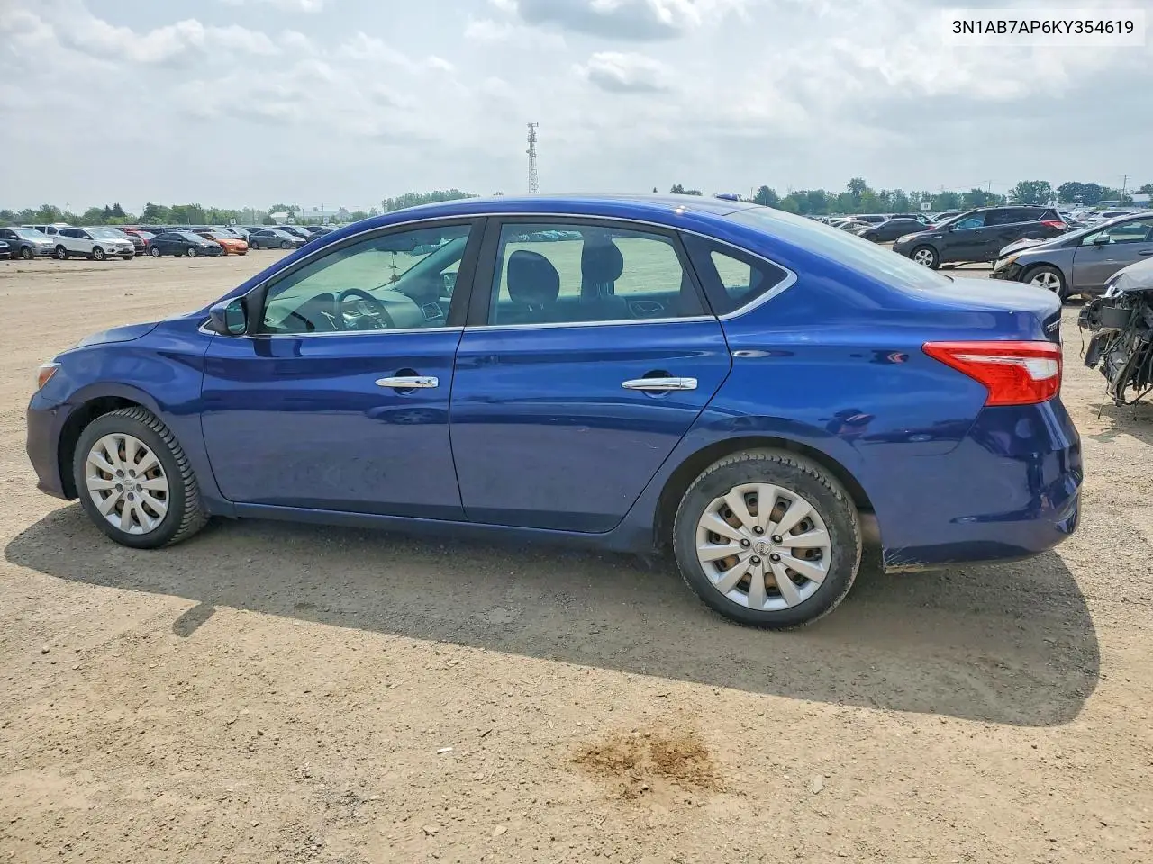 2019 Nissan Sentra S VIN: 3N1AB7AP6KY354619 Lot: 61508226
