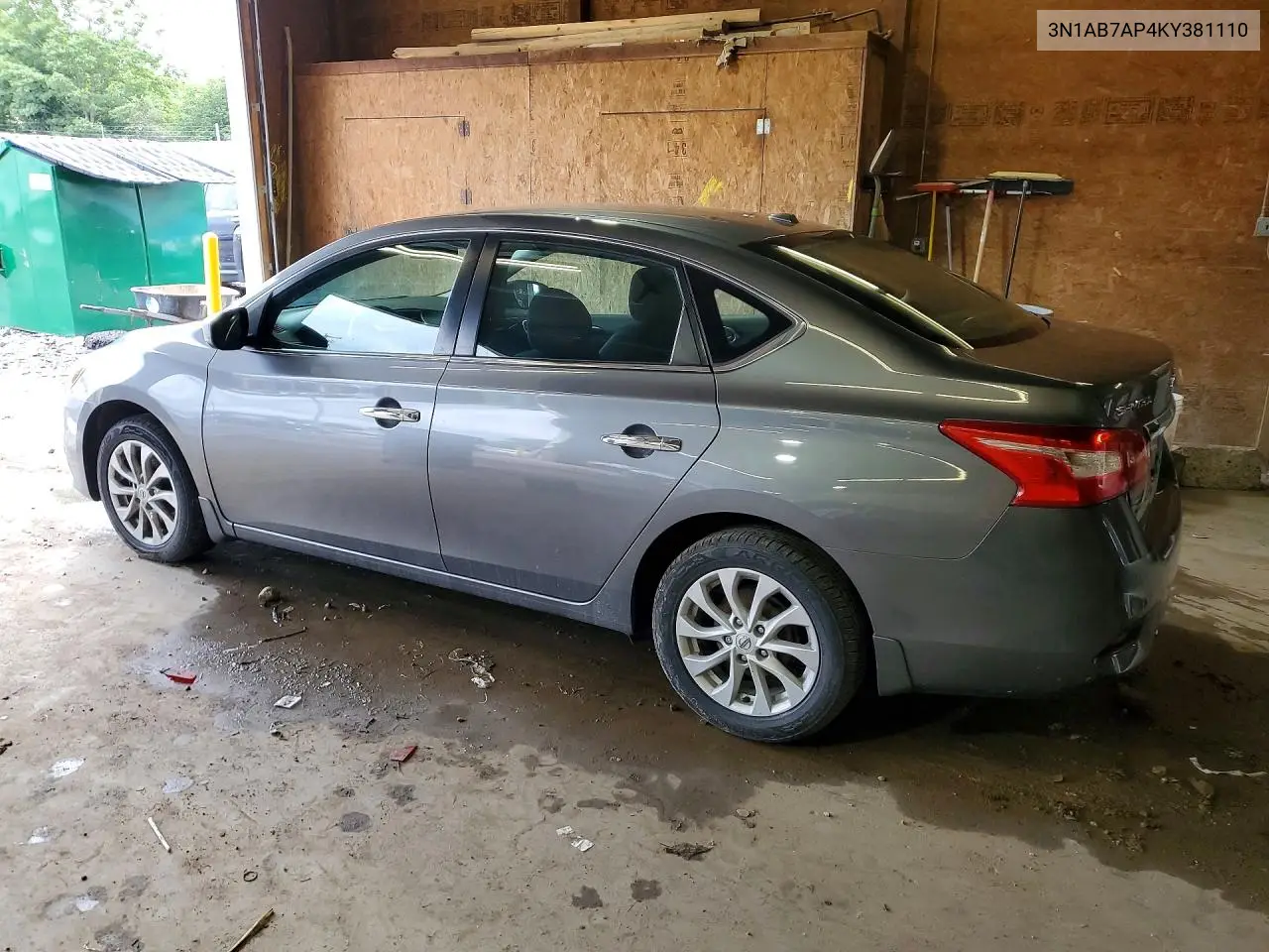 2019 Nissan Sentra Sv VIN: 3N1AB7AP4KY381110 Lot: 61579446