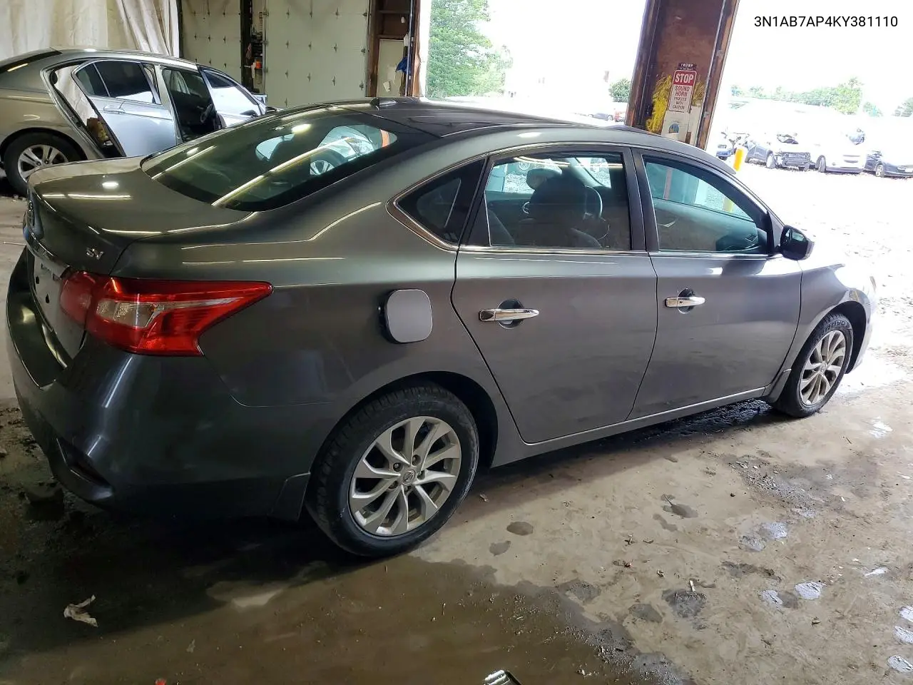 2019 Nissan Sentra Sv VIN: 3N1AB7AP4KY381110 Lot: 61579446