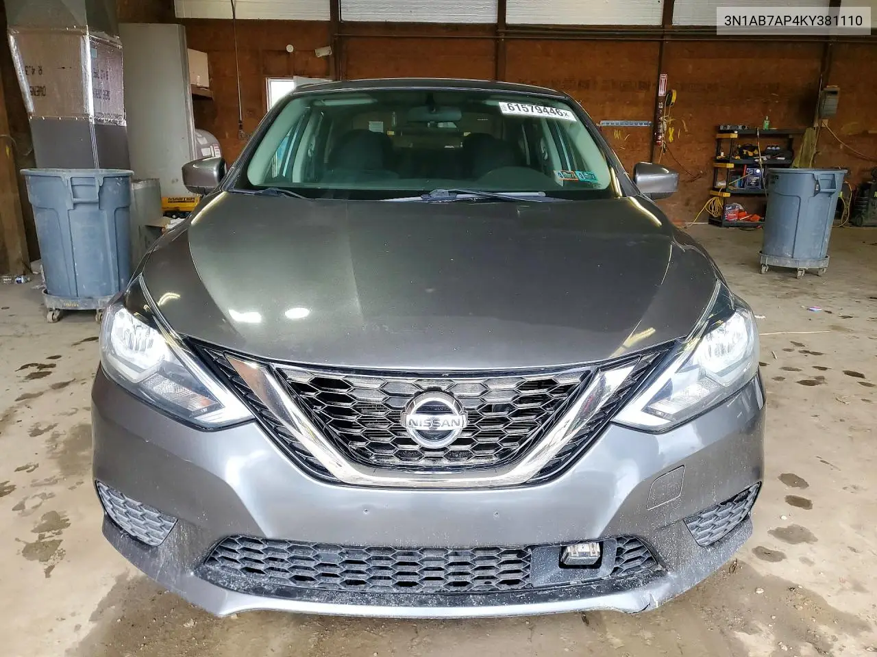 2019 Nissan Sentra Sv VIN: 3N1AB7AP4KY381110 Lot: 61579446