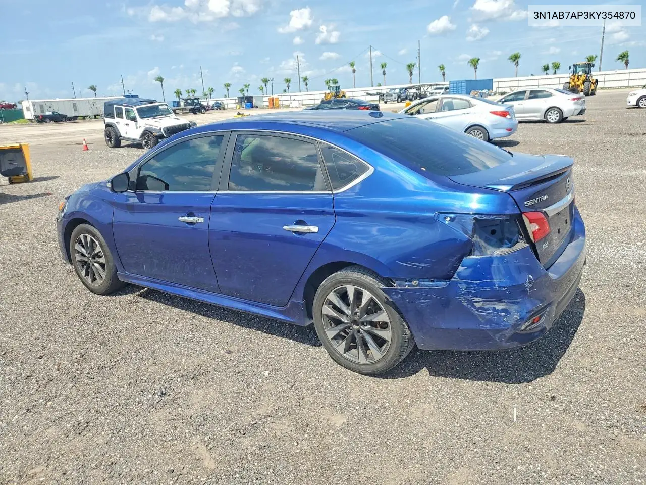 2019 Nissan Sentra Sr VIN: 3N1AB7AP3KY354870 Lot: 61676266