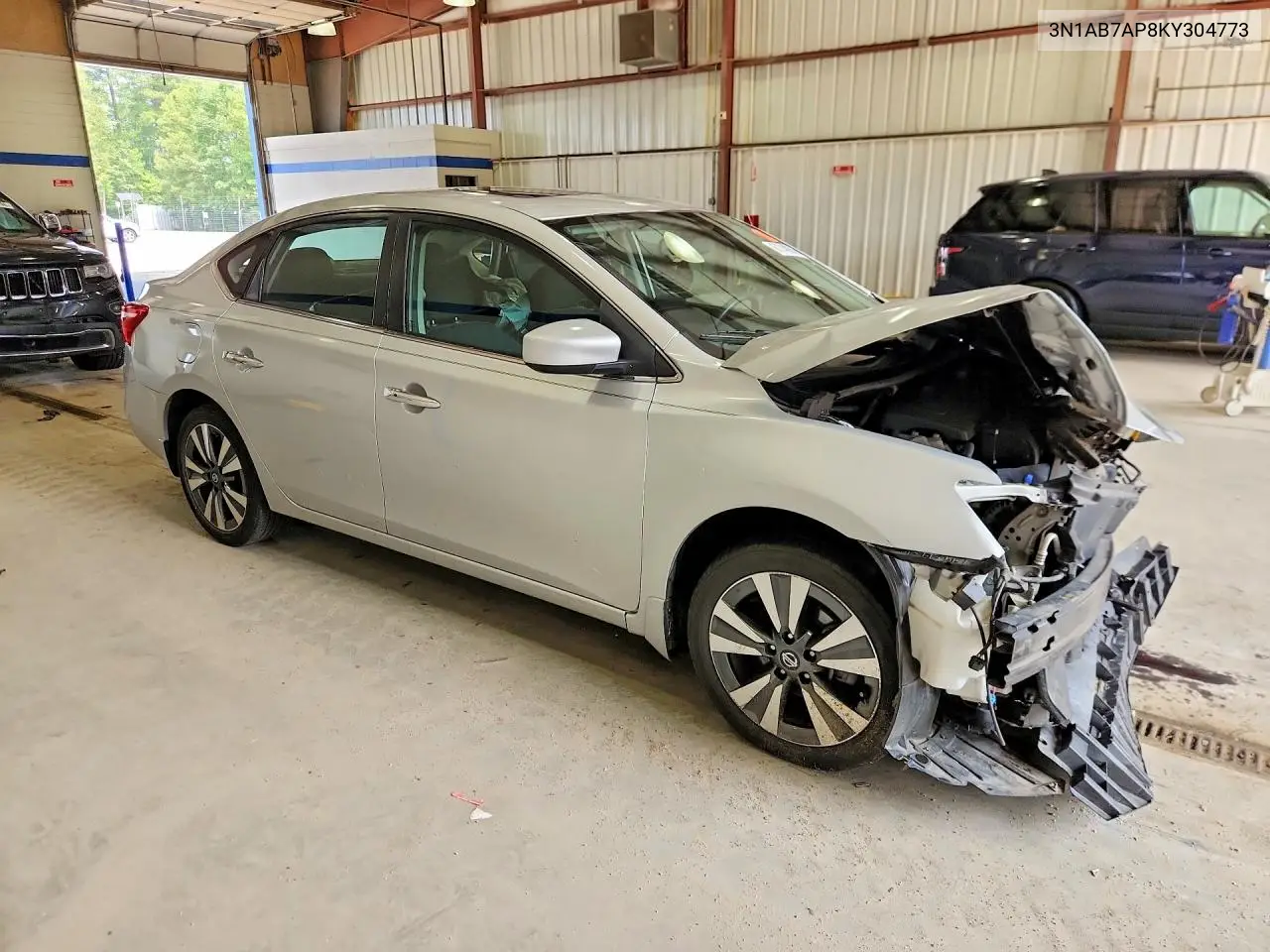 2019 Niss Sentra VIN: 3N1AB7AP8KY304773 Lot: 61748976