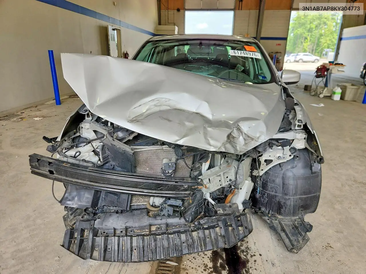 2019 Niss Sentra VIN: 3N1AB7AP8KY304773 Lot: 61748976