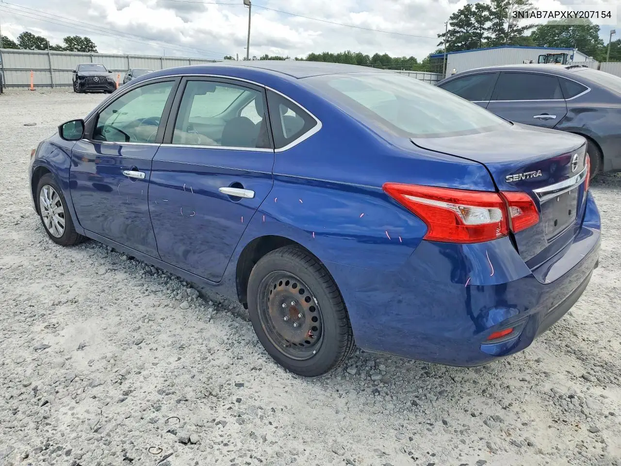 2019 Nissan Sentra S VIN: 3N1AB7APXKY207154 Lot: 61887526