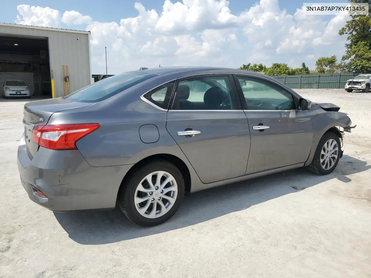 3N1AB7AP7KY413435 2019 Nissan Sentra S