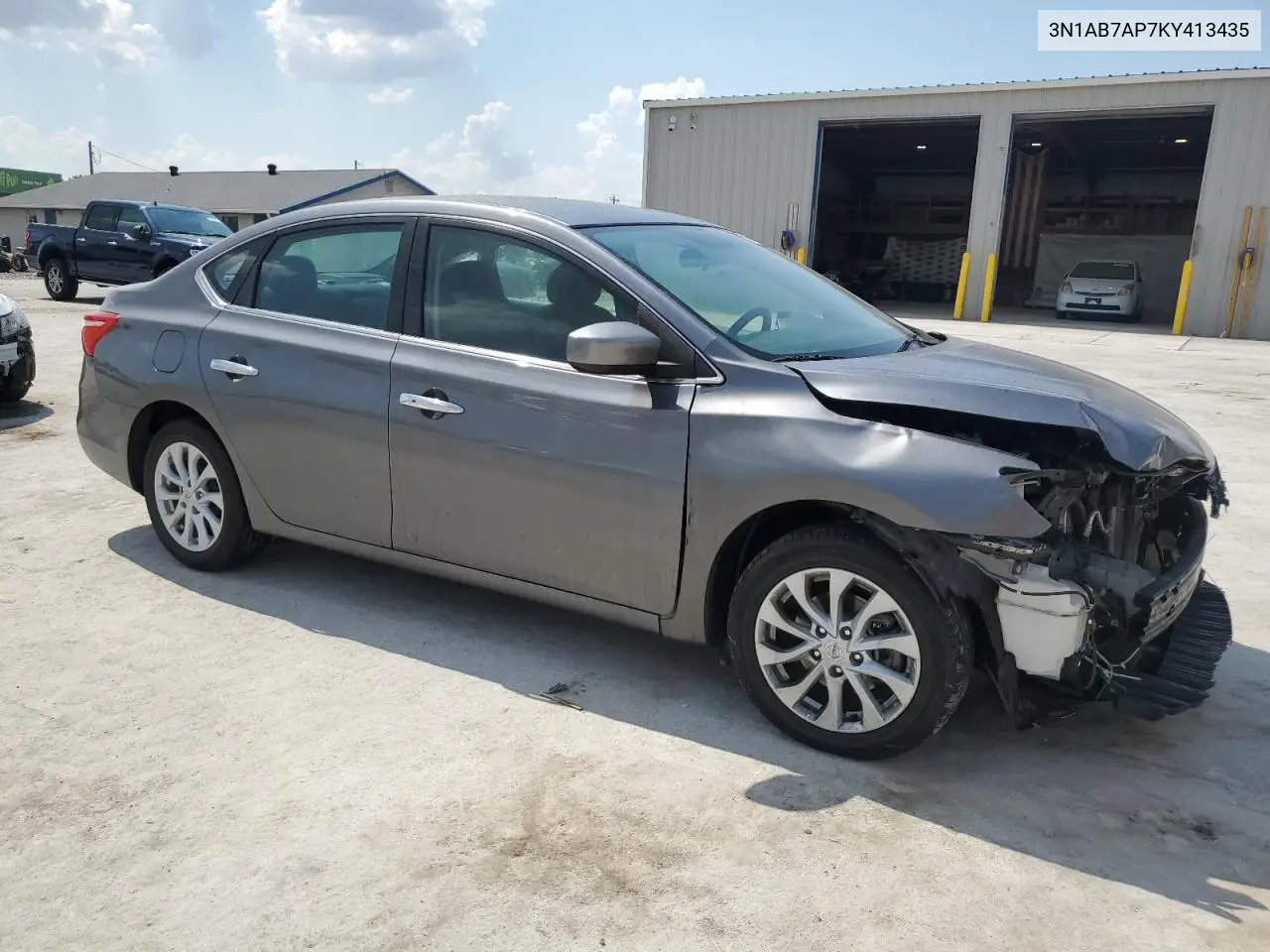 3N1AB7AP7KY413435 2019 Nissan Sentra S