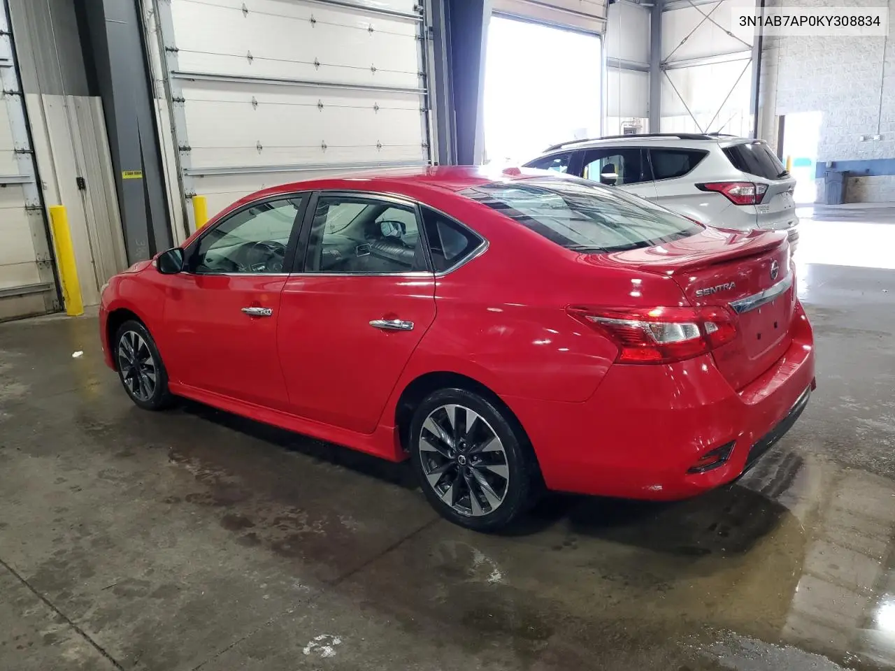 3N1AB7AP0KY308834 2019 Nissan Sentra Sr
