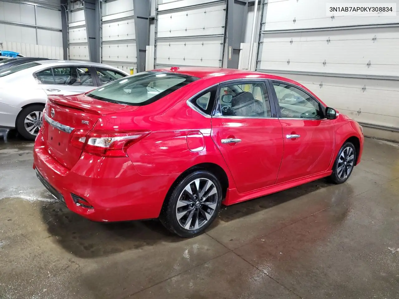 3N1AB7AP0KY308834 2019 Nissan Sentra Sr