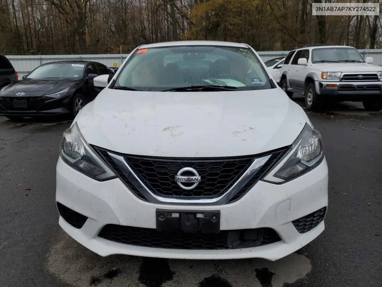 3N1AB7AP7KY274522 2019 Nissan Sentra S