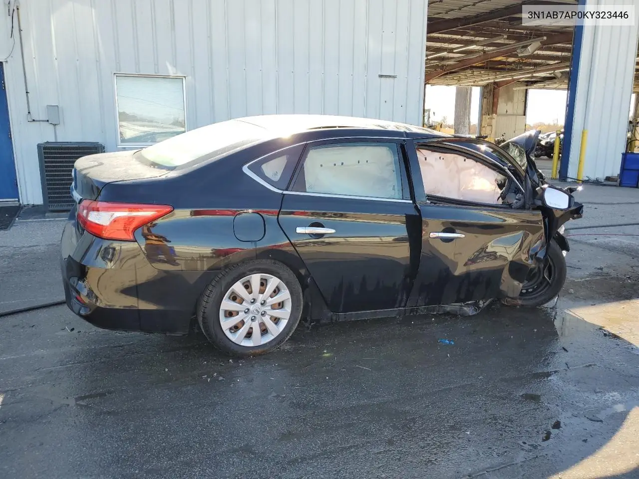 3N1AB7AP0KY323446 2019 Nissan Sentra S
