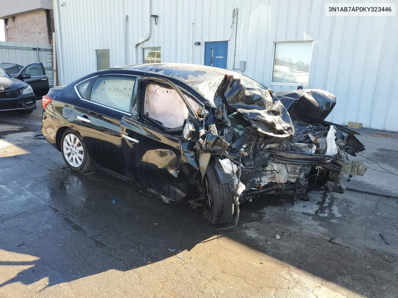 3N1AB7AP0KY323446 2019 Nissan Sentra S