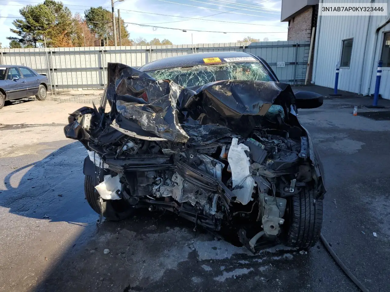 3N1AB7AP0KY323446 2019 Nissan Sentra S