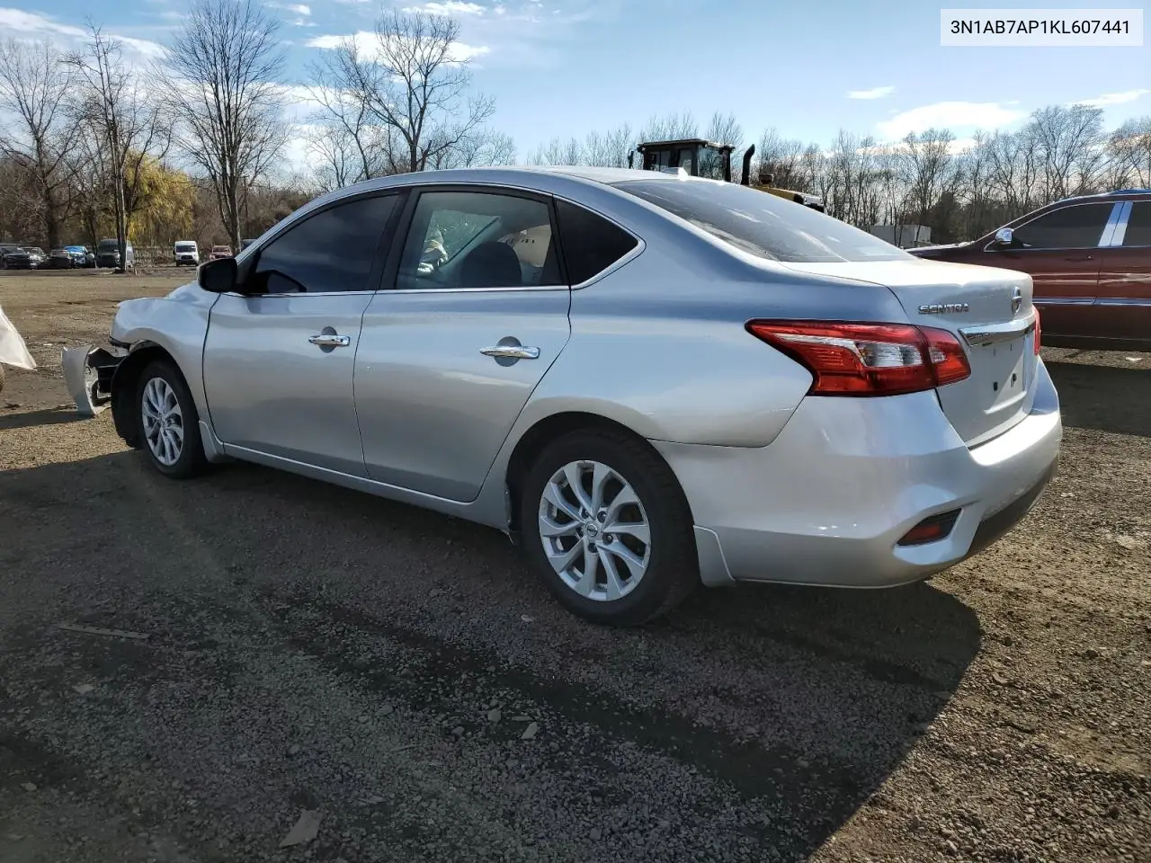 3N1AB7AP1KL607441 2019 Nissan Sentra S