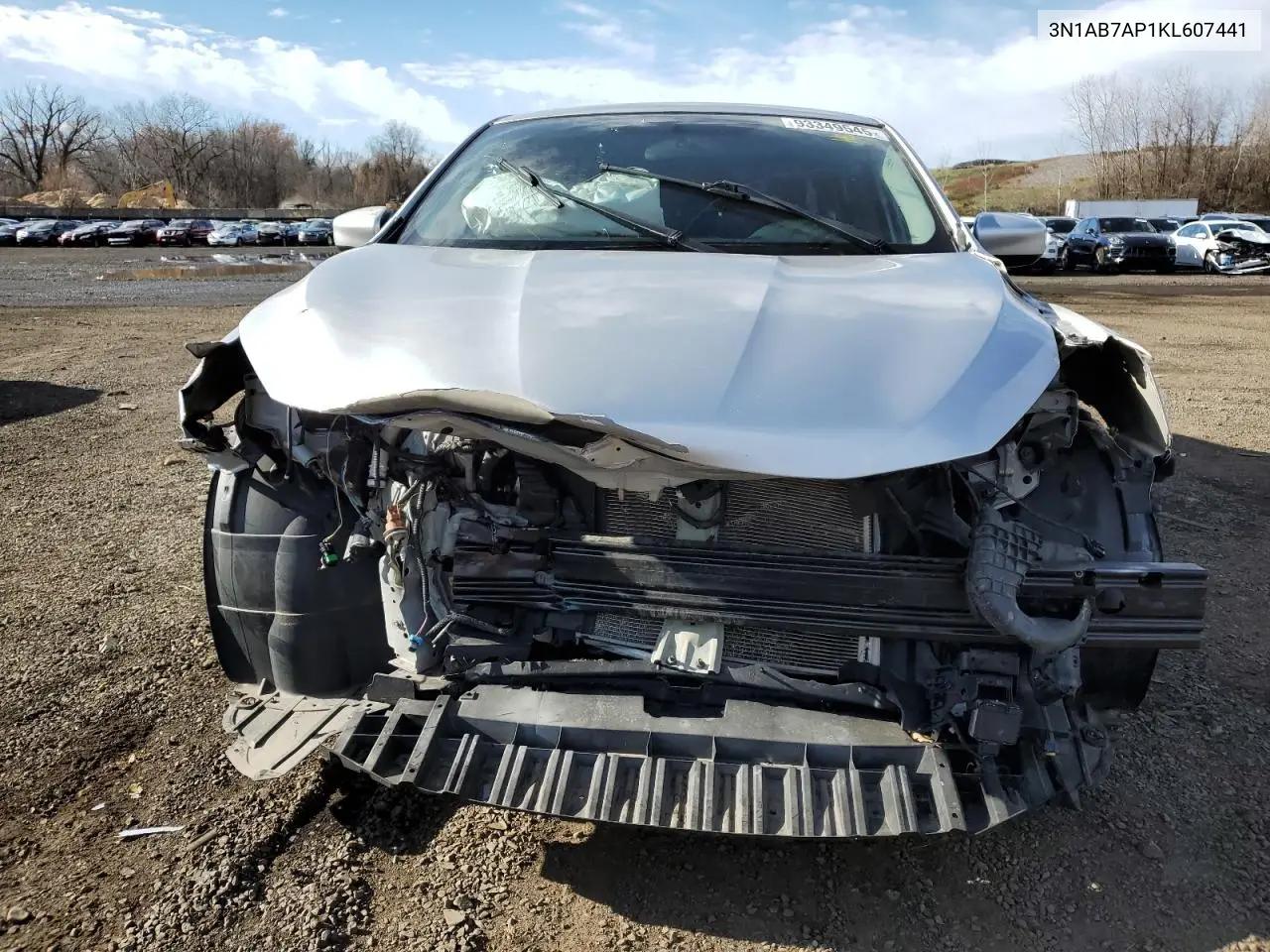 3N1AB7AP1KL607441 2019 Nissan Sentra S
