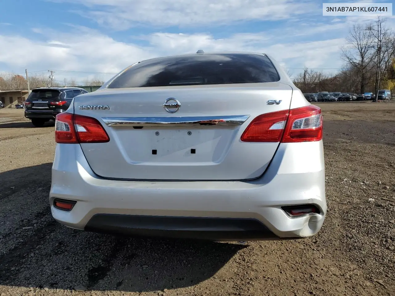 3N1AB7AP1KL607441 2019 Nissan Sentra S