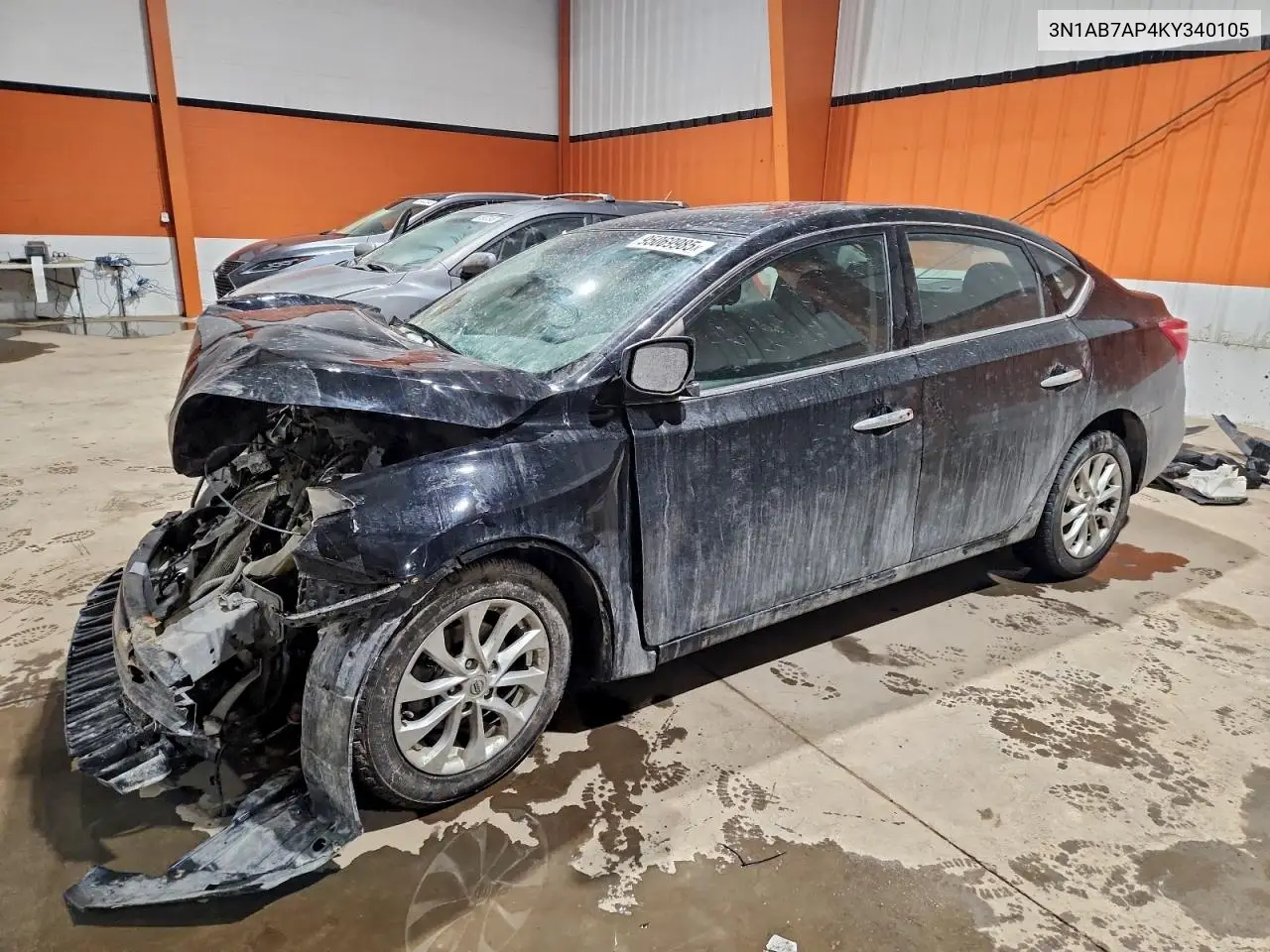 3N1AB7AP4KY340105 2019 Nissan Sentra S