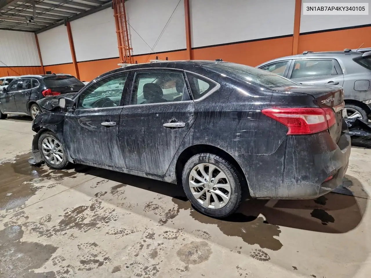 3N1AB7AP4KY340105 2019 Nissan Sentra S