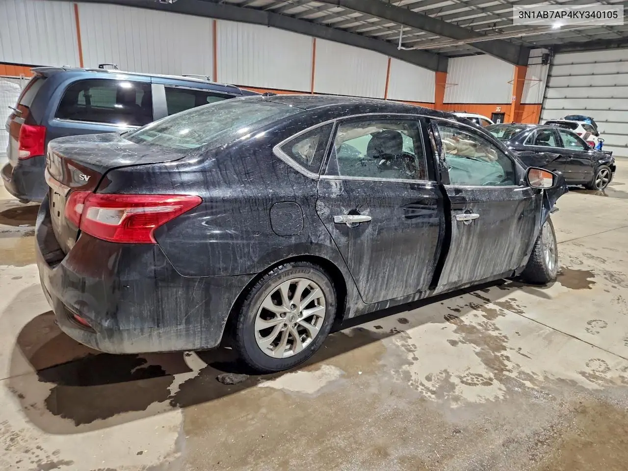 3N1AB7AP4KY340105 2019 Nissan Sentra S