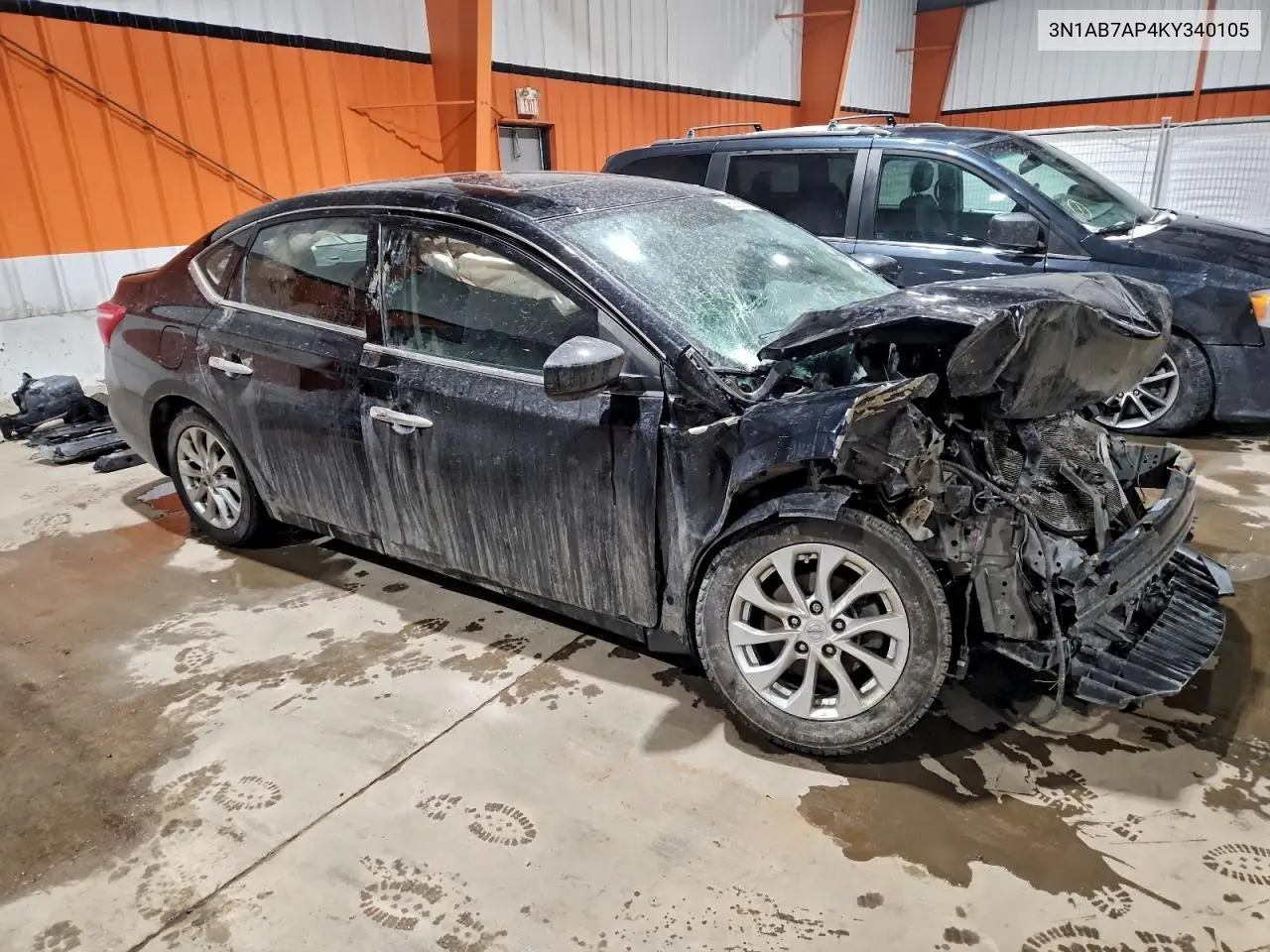 3N1AB7AP4KY340105 2019 Nissan Sentra S
