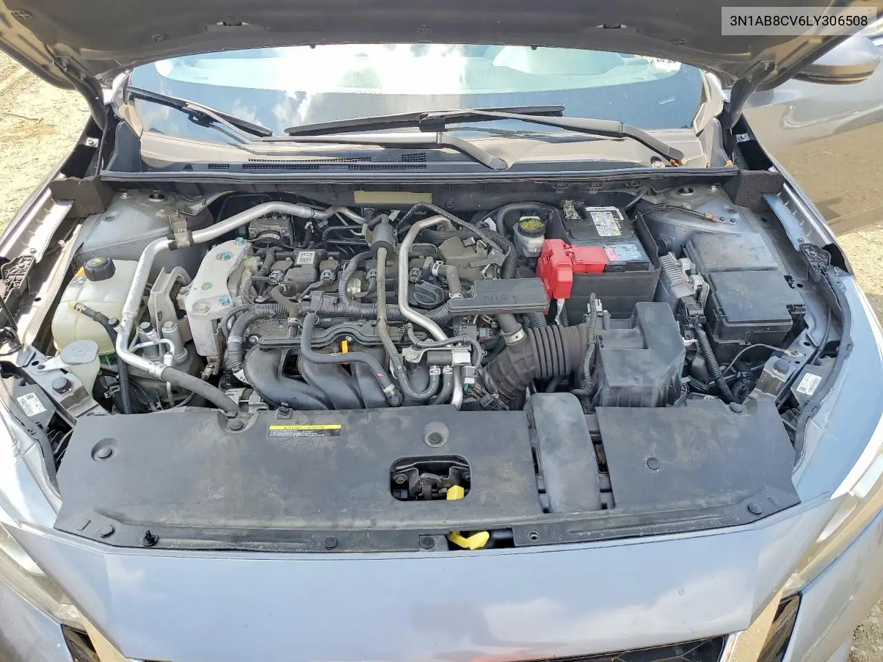 2020 Nissan Sentra Sv VIN: 3N1AB8CV6LY306508 Lot: 57151396