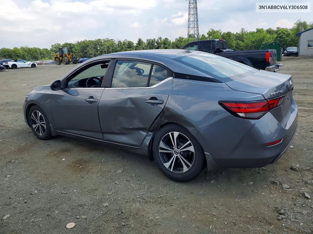 2020 Nissan Sentra Sv VIN: 3N1AB8CV6LY306508 Lot: 57151396