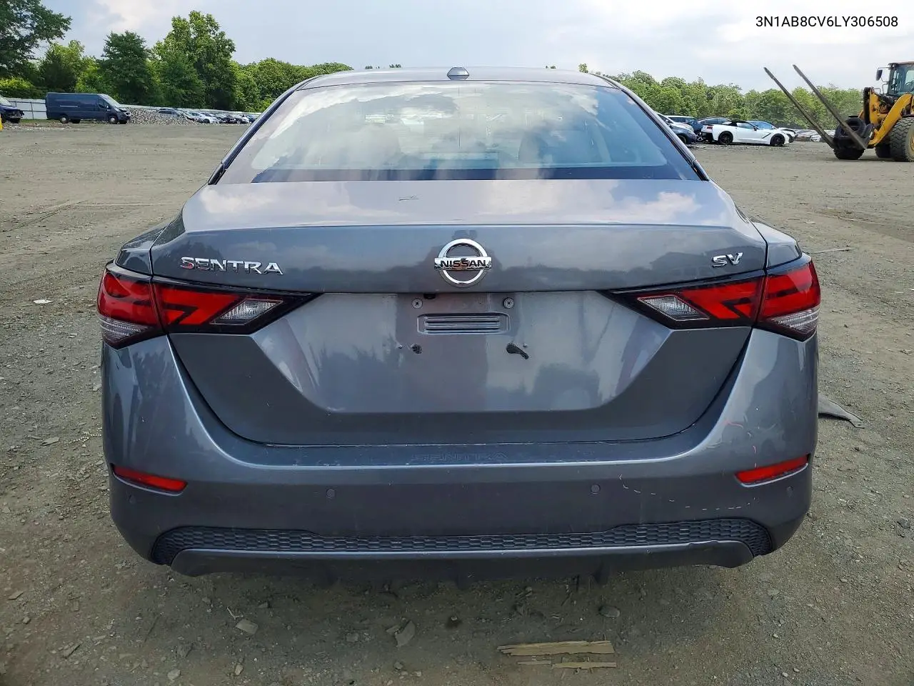 2020 Nissan Sentra Sv VIN: 3N1AB8CV6LY306508 Lot: 57151396