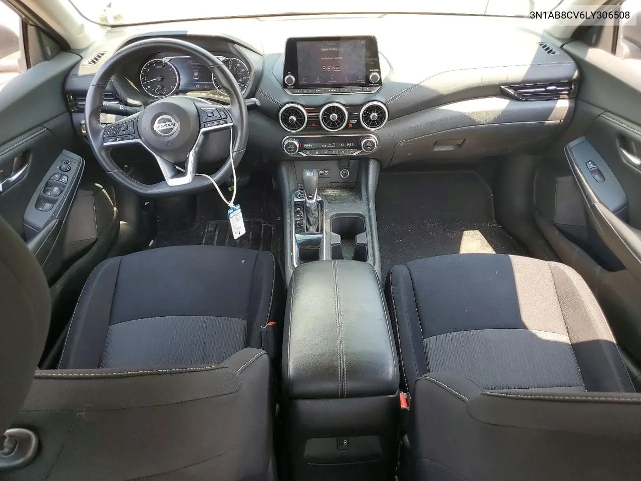 2020 Nissan Sentra Sv VIN: 3N1AB8CV6LY306508 Lot: 57151396