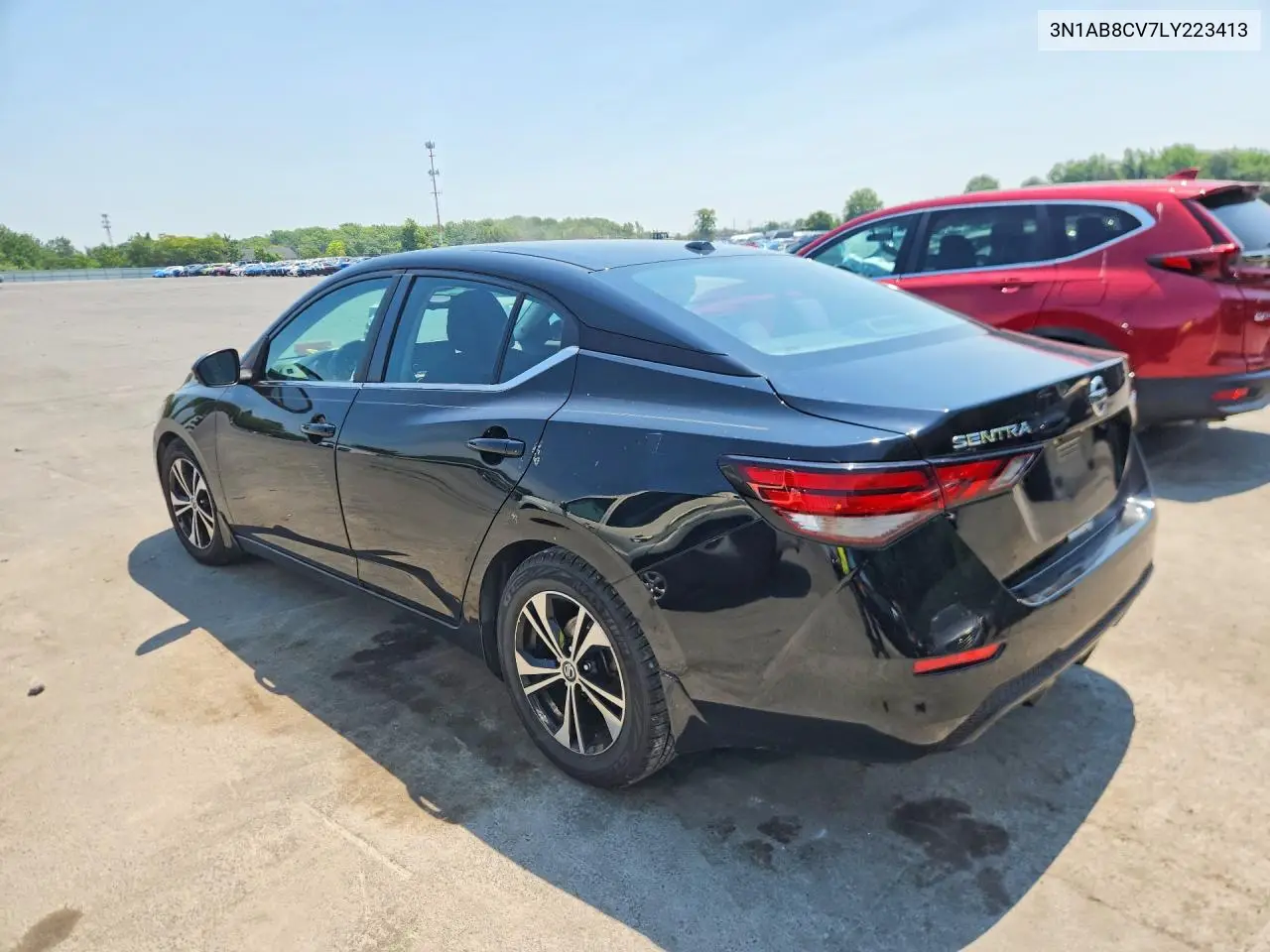 2020 Nissan Sentra Sv VIN: 3N1AB8CV7LY223413 Lot: 60451666