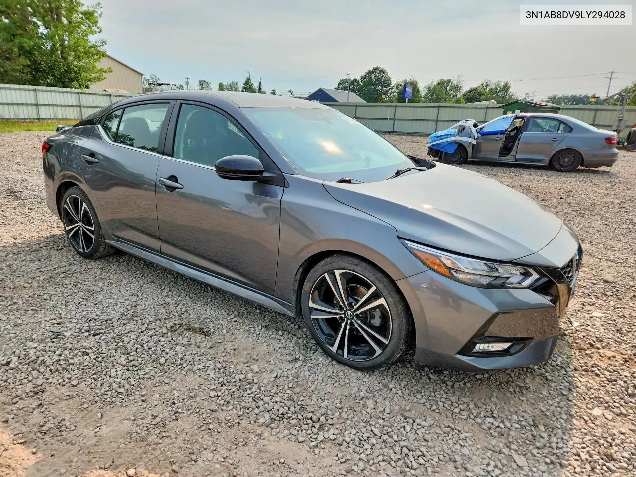 2020 Nissan Sentra Sr VIN: 3N1AB8DV9LY294028 Lot: 61216546