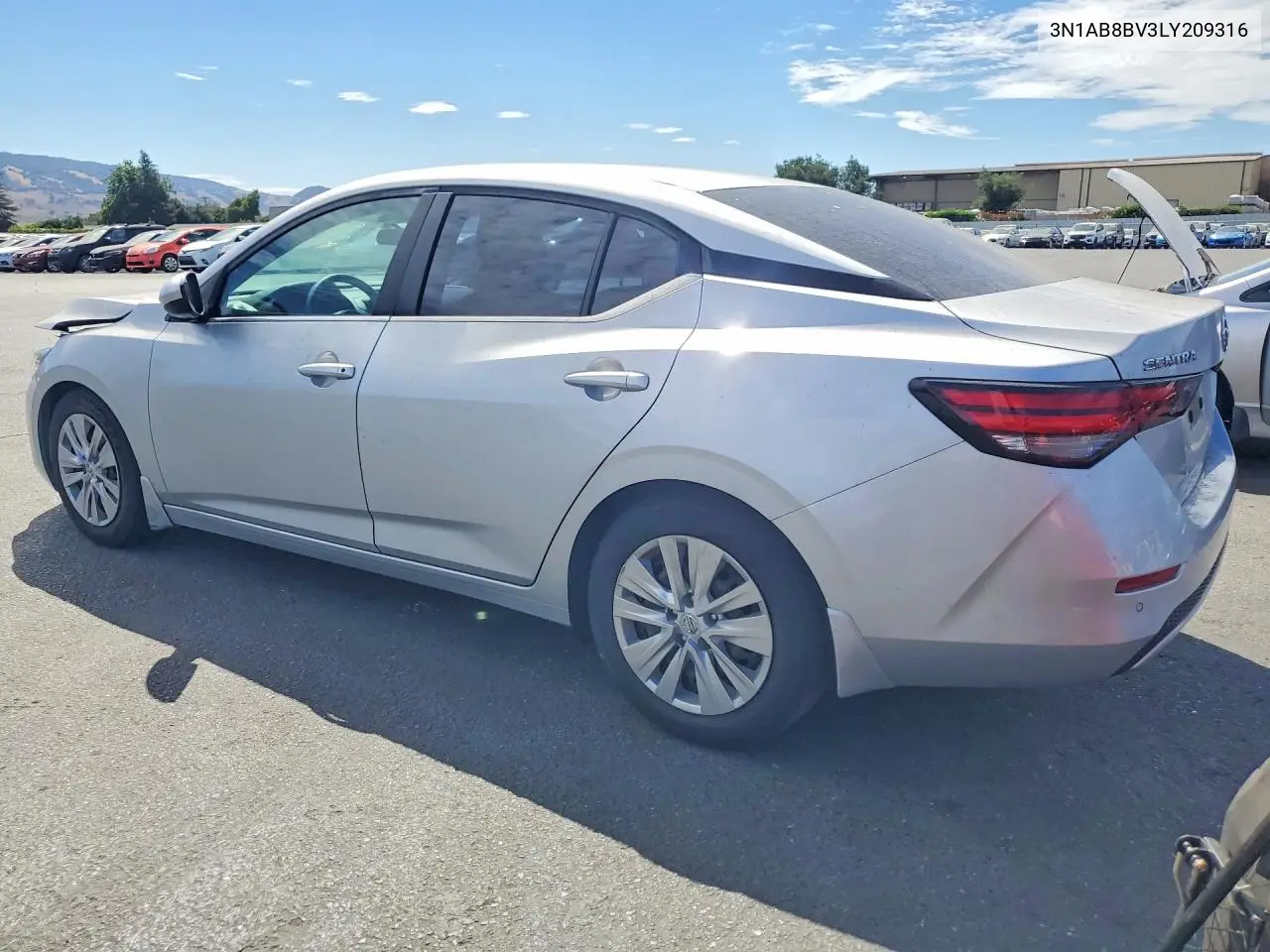 2020 Nissan Sentra S VIN: 3N1AB8BV3LY209316 Lot: 61795216