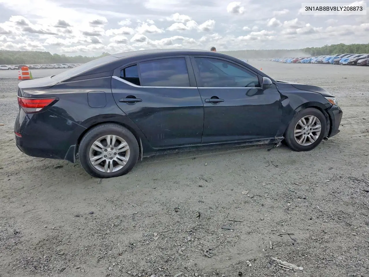 2020 Nissan Sentra S VIN: 3N1AB8BV8LY208873 Lot: 61805936