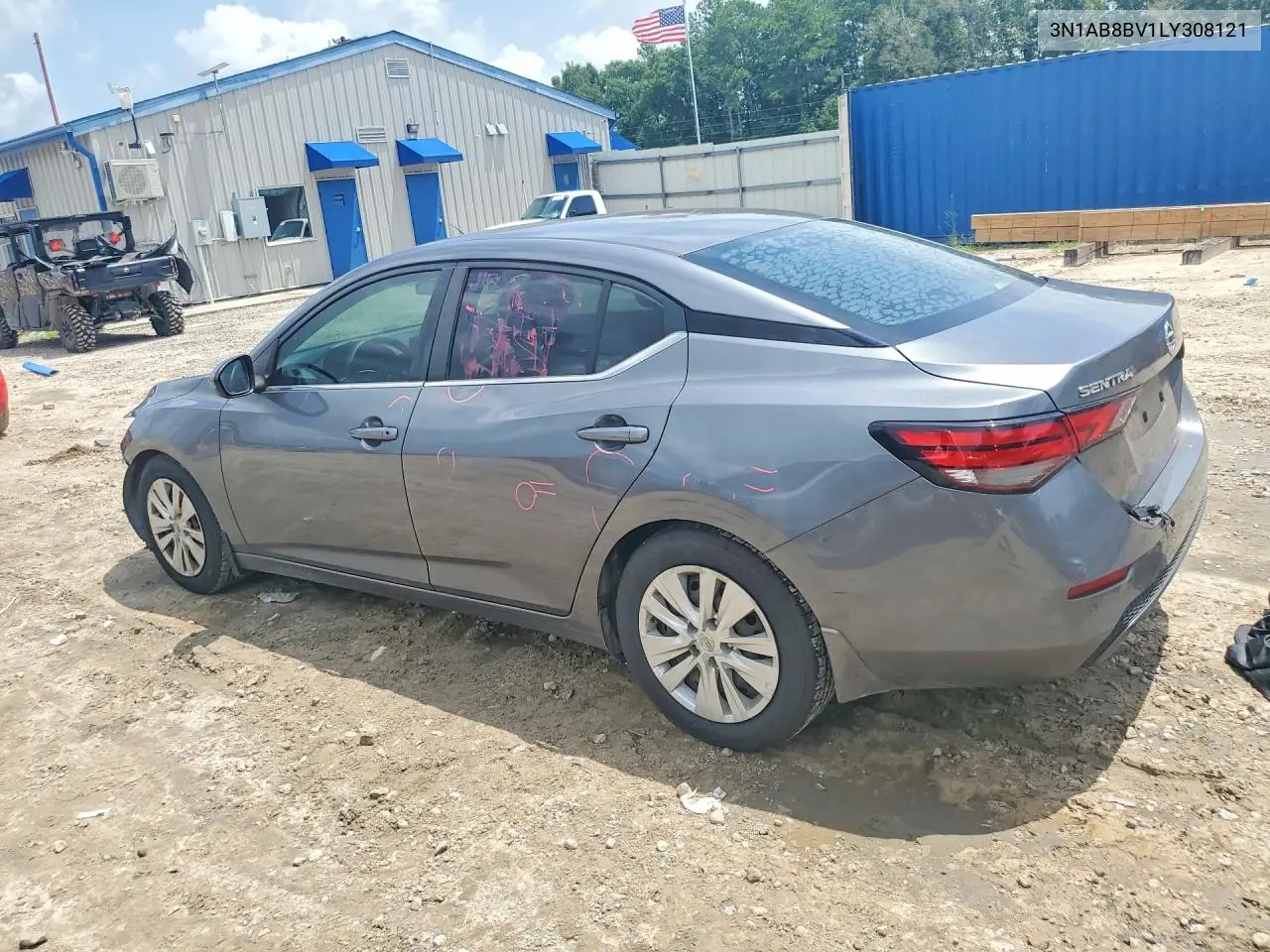 2020 Nissan Sentra S VIN: 3N1AB8BV1LY308121 Lot: 61911986