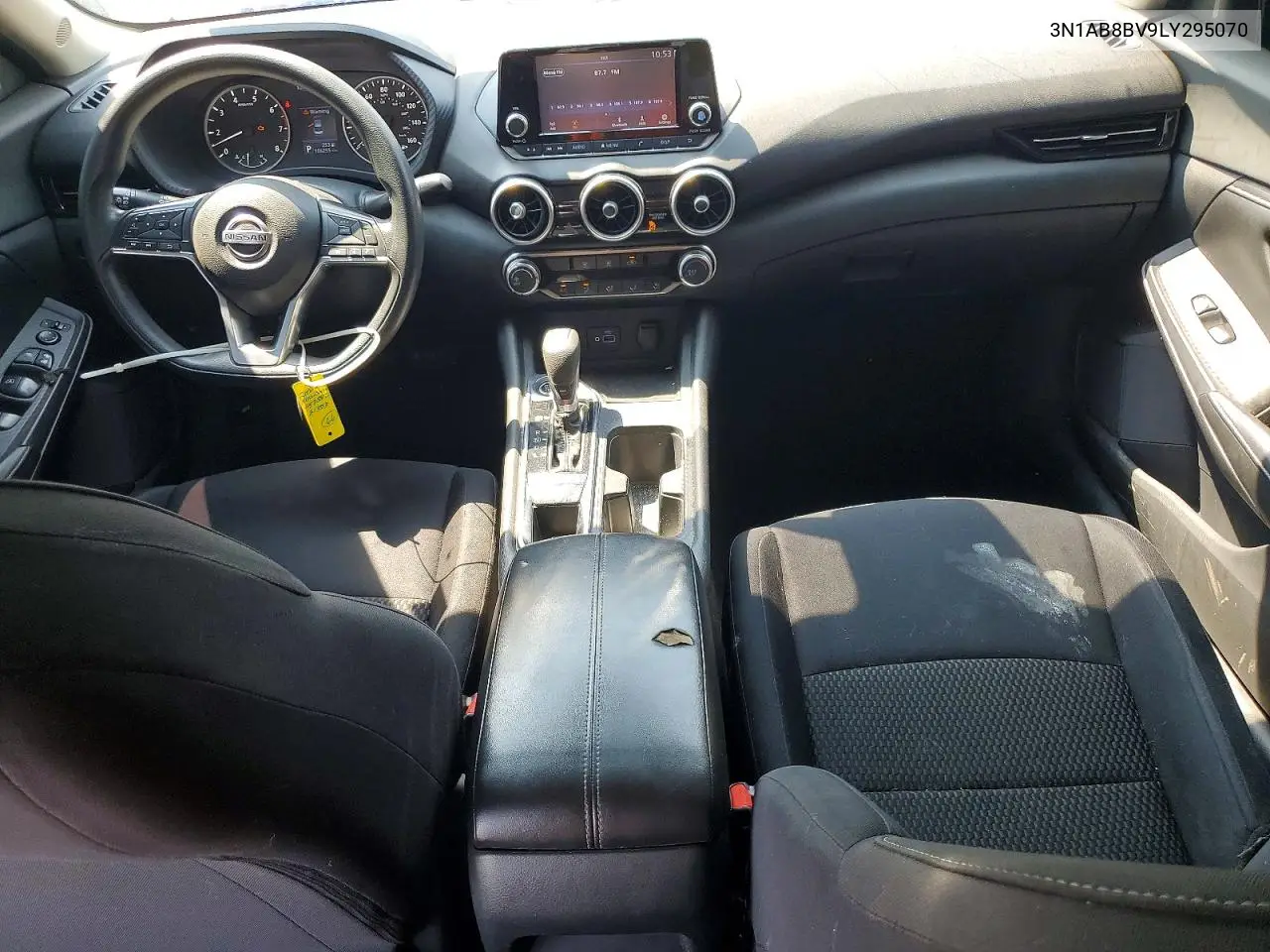 2020 Nissan Sentra S VIN: 3N1AB8BV9LY295070 Lot: 62024436