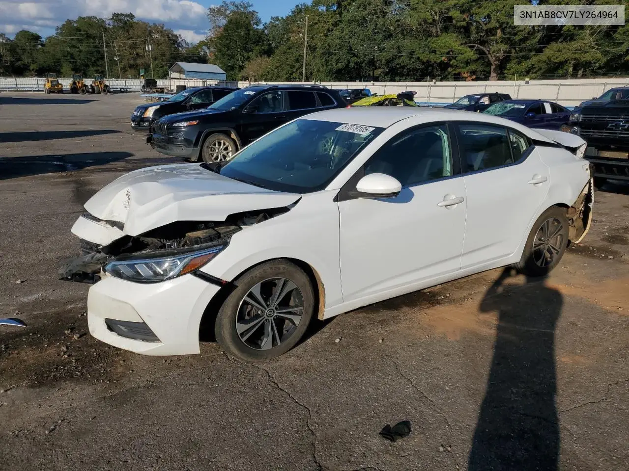 3N1AB8CV7LY264964 2020 Nissan Sentra Sv