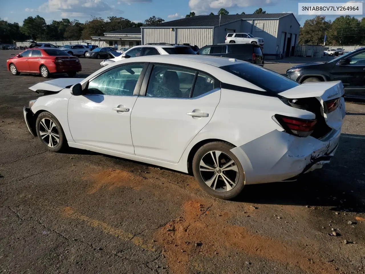 3N1AB8CV7LY264964 2020 Nissan Sentra Sv