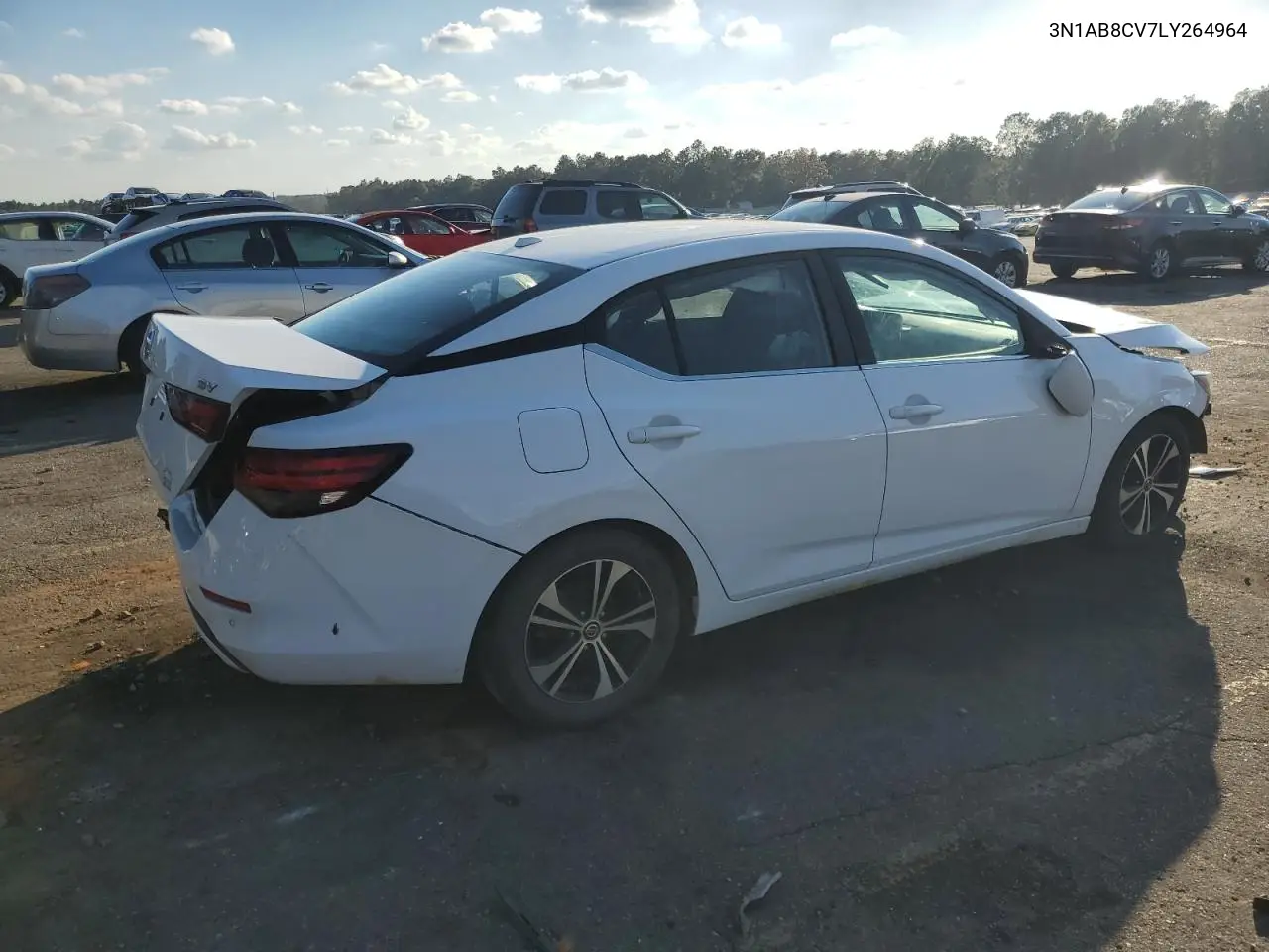 3N1AB8CV7LY264964 2020 Nissan Sentra Sv