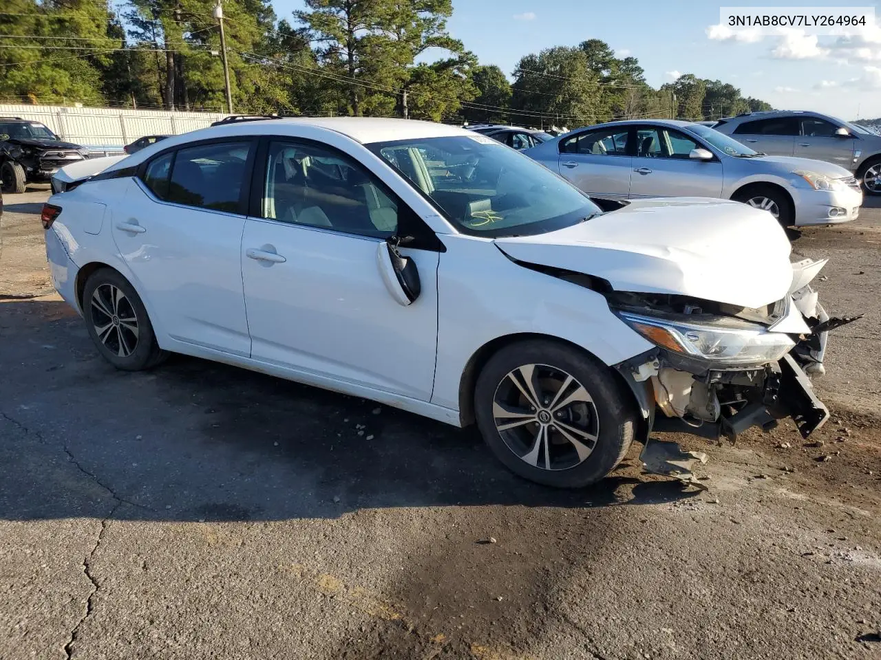 3N1AB8CV7LY264964 2020 Nissan Sentra Sv