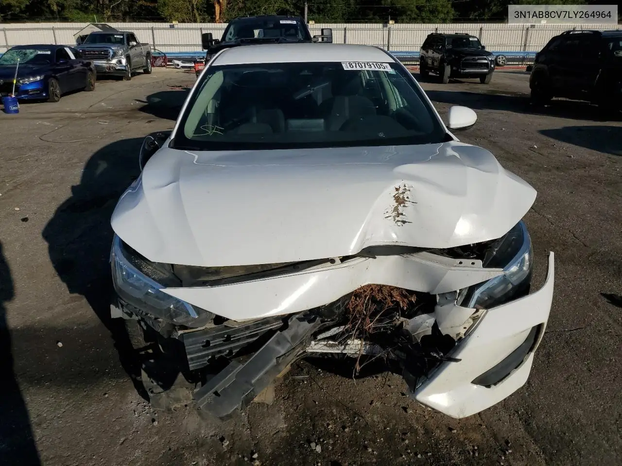 3N1AB8CV7LY264964 2020 Nissan Sentra Sv